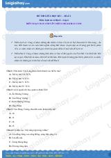 Đề thi giữa kì 2 Lịch sử và Địa lí 6 - Đề số 1